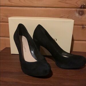 Franco Sarto Black High Heel Pumps